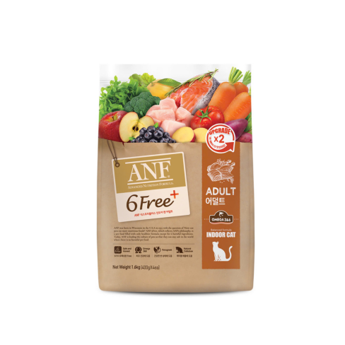 (1.6kg) ANF 6Free Plus - Thức ăn cho mèo trưởng thành